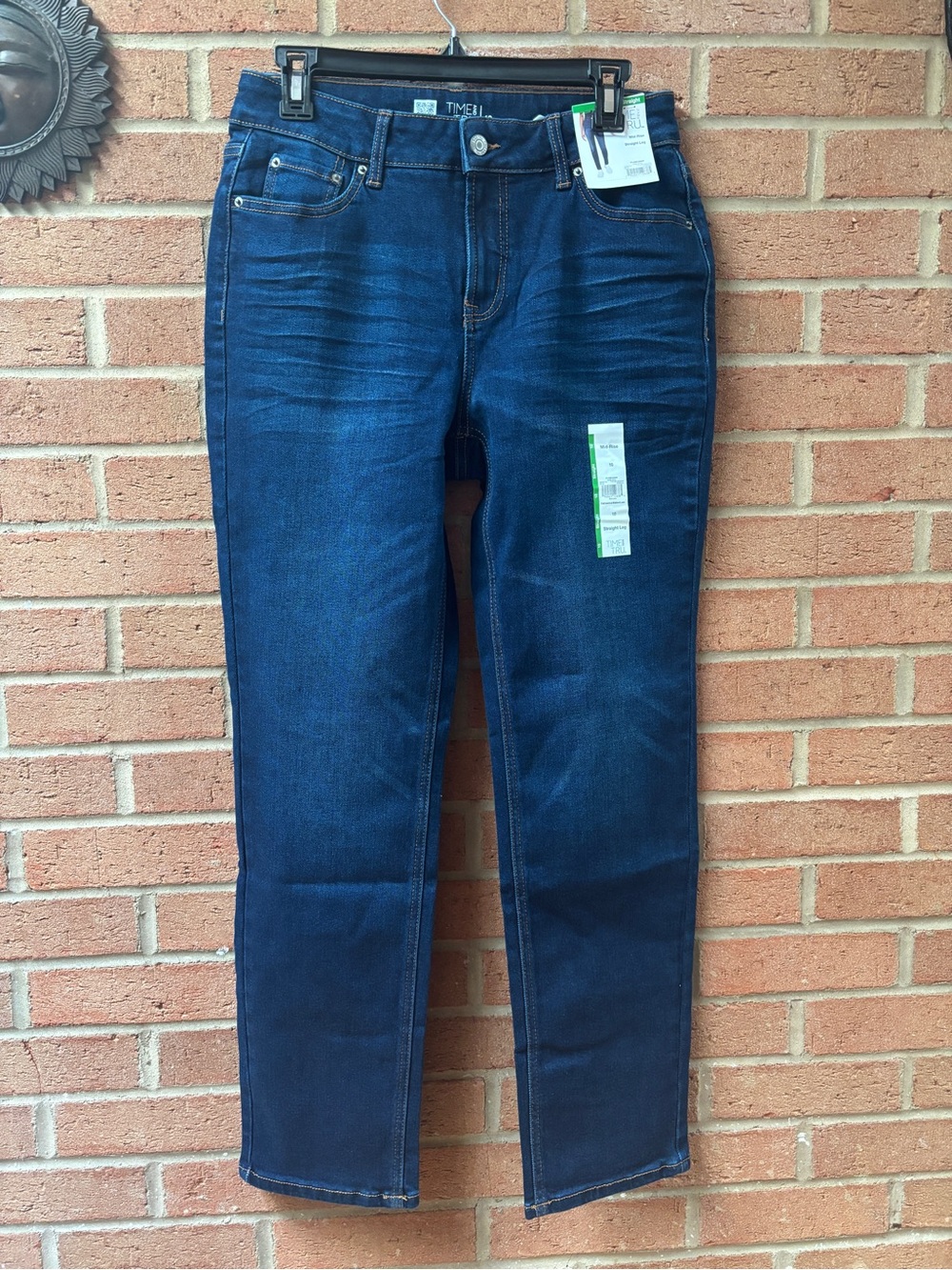 👖 Time and Tru Women’s Straight Leg Jeans — Size 10 — NWT